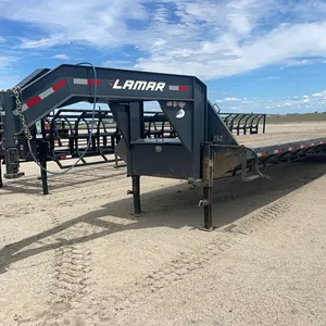ID 3078 2023 Lamar 40' Gooseneck Trailer