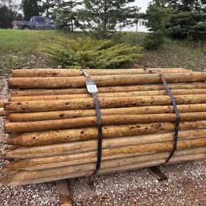 7' x 3-4" Pressure Treated Posts-qty 115