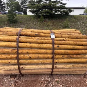 7' x 3-4" Pressure Treated Posts-qty 115