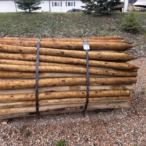 7' x 3-4" Pressure Treated Posts-qty 115