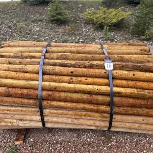 7' x 3-4" Pressure Treated Posts-qty 115