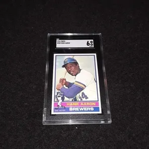 1976 Topps Hank Aaron SGC 6