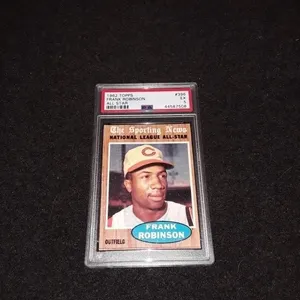 1962 Topps Frank Robinson PSA 5