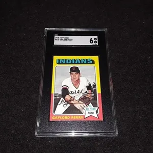 1975 Topps Mini Gaylord Perry SGC 6