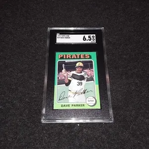 1975 Topps Mini Dave Parker SGC 6.5