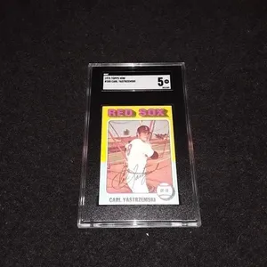 1975 Topps Carl Yastrzemski SGC 5