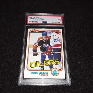 1981 Topps Wayne Gretzky PSA 7
