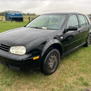 2000 VW GOLF GLS, 1.9L TDI ALH ENG., MANUAL, FWD, 4-dr, HATCH BATCH, 264,953 KM SHOWING, S/N WVWGF21J8YW543458