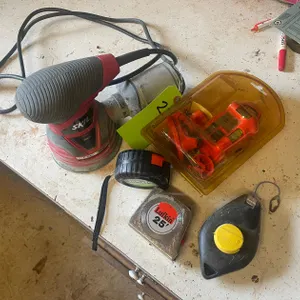Sander and Tape Measures