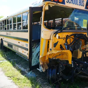 2009 International CE 300 School Bus (Wrecked) - Will Need to be Towed