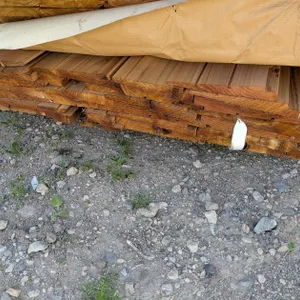 Cedar Bevel Rabbeted Thick Butt Siding, 5/4x8, 39 pieces, 8' lenths, 312 linear ft, 175 sq ft