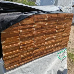 Cedar Fence, 7/8x8, 168 pieces, 6' lengths, 1008 linear ft