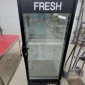 True Single Glass Door Commercial Display Refrigerator Merchandiser 62 x 25 x 22"