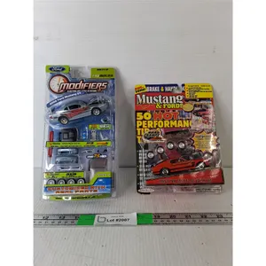 1969 & 2002 Ford Mustang Model Cars 1:43 Scale, NIB