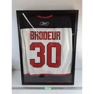 #Framed Martin Brodeur Autographed Hockey Jersey - Consignor Said Authentic