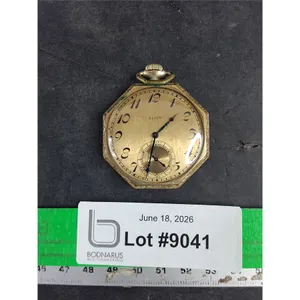 Vintage Elgin Pocket Watch - As Is