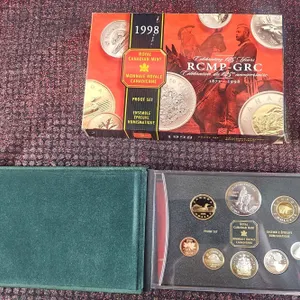 1998 Royal Canadian Mint Proof Coin Set