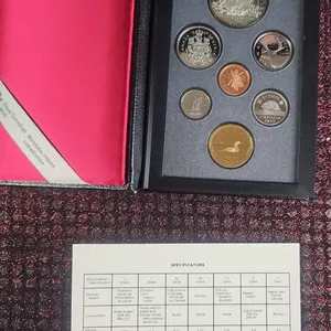 1989 Canadian Proof Set with Case and COA