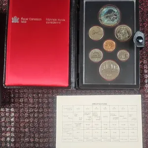 1986 Royal Canadian Mint Proof Set