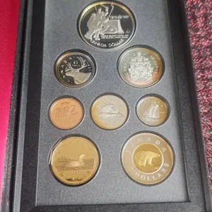 1992 Canada Proof Set Coin Collection