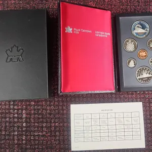 1986 Canadian Proof Like Coin Set