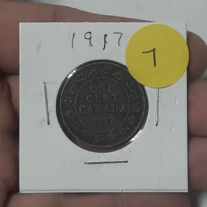 1917 Canada Large One Cent.