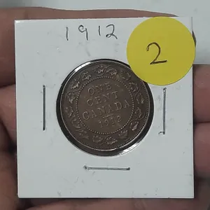 1912 Canada Large One Cent.