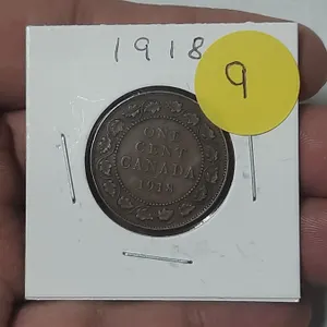 1918 Canada Large One Cent.