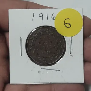 1916 Canada Large One Cent.