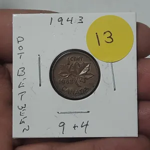 1943 Canada One Cent.