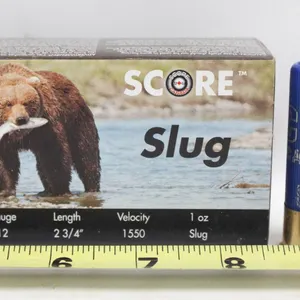 10 SCORE 12 GUAGE 2 3/4" 1 0Z SHOTGUN SLUGS