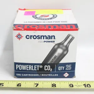 BOX OF CO2 BOTTLES X17