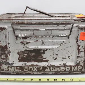 METAL AMMO BOX