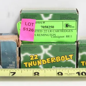 200 ASSORTED .22 LR CARTRIDGES INCLUDES REMINGTON