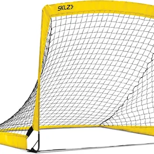 SKLZ YOUTH SOCCER NET BLACK/YELLOW, 4-FOOT X 3-FOOT -U