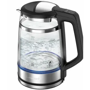 CUISINART DIGITAL DOUBLE LAYER GLASS PROGRAMMABLE ELECTRIC KETTLE -U