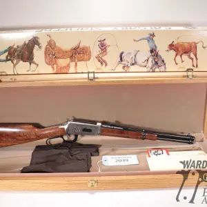 Non-Restricted rifle Winchester model 94 Calgary Stampede, 32 WIN SPL lever action, w/ bbl length 16