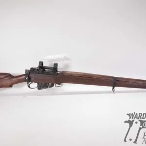 Non-Restricted rifle Lee Enfield (M47C) model No. 4 MK I (T), .303 British Ten shot bolt action, w/ 