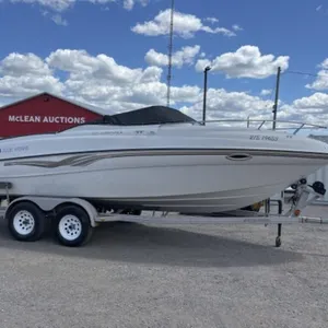 1998 FOUR WINNS 225 SUNDOWNER 22' BOAT & TRAILER