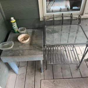 Pair of Tables on Deck