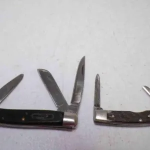 2 3 Blade Folding Pocket Knives - Imperial