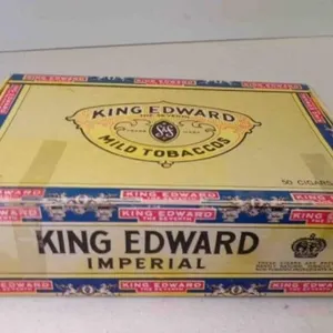 King Edward Mild Tobacco Imperial Cigar Box EMPTY
