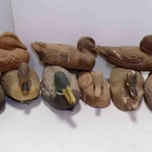 9 Duck Decoys - Various Ages & Conditions