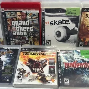Playstation 3 PS3 Video Game lot reckoning wolfens