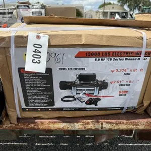 ATS Power 13,000 lb electric winch (new)