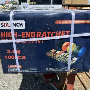 SD Lanch 100 pc  Ratchet Tie Downs (new)