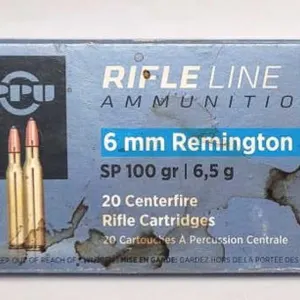 PPU Rifle LIne 6mm Remington Ammo