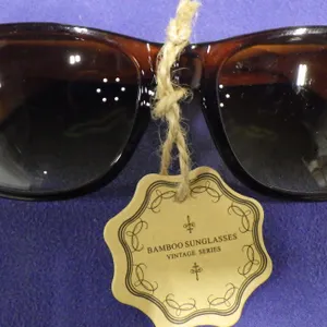 Bamboo Sunglasses Vintage Series W8000 Sunglasses