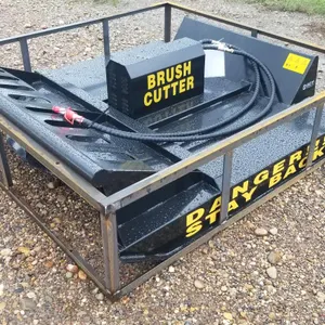 New! Mower King 77 Inch Hydraulic Brush Cutter SSRC- Skid Steer Attachment