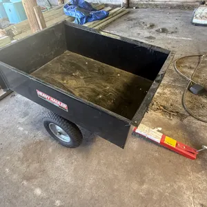 Finco Heavy Hauler 2 Wheel Trailer, 4.8-4.00-9 Tires